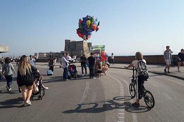 Naples electric bike tour Partenope