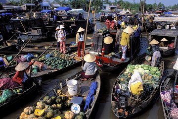 Cai Rang Floating Market