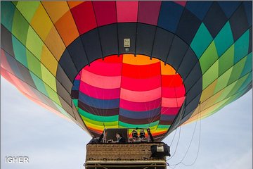 Hot air balloon flight Milan weekend