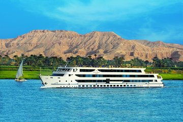 4 Nights Cruise Luxor To Aswan and Abu Simbel with train rounded trip from Cairo