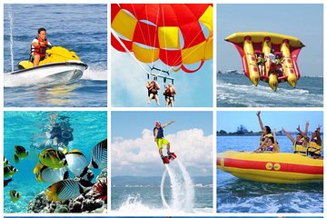 Nusa Dua Beach Activity "Ocean walker,Parasailing Adventure & Banana Boat"