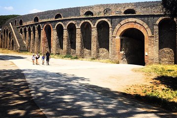 POMPEII, HERCULANEUM, and wine testing for lunch on MOUNT VESUVIO