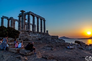 Cape Sounion & Vouliagmeni Lake Private Half-Day Trip from Athens