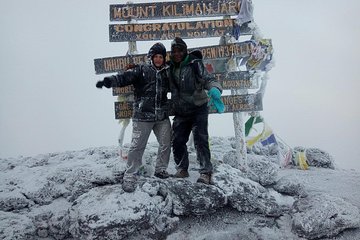 6 days Marangu route climbing Mt. Kilimanjaro 