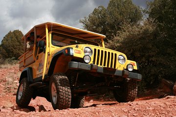 Private Diamondback Gulch by Off-Road Jeep from Sedona