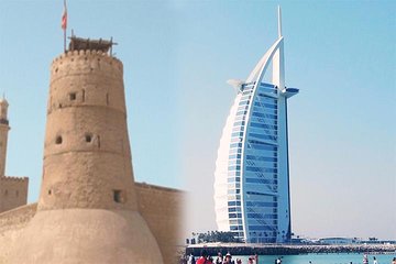 Dubai : Old and Modern Dubai city tour with Blue Mosque visit, Museum, Boat ride