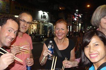 Food Tour by motorbike with local students