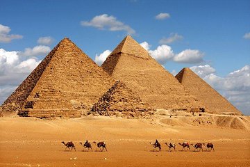 Private Tour to Giza Pyramids , Sphinx , Valley temple , with Camel Ride