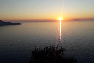 Sunset tour with Mercedes convertible Eclass from Sorrento peninsula or Positano