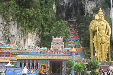 City, Batu Caves, Hot Spring, Silver Leaf Monkey & Fireflies Tour