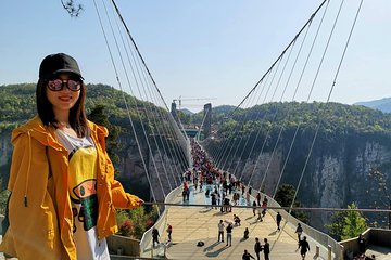 1 Day Zhangjiajie Glass Bridge and Grand Canyon plus Lunch in the CAVE