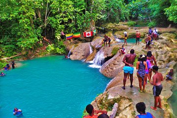 Blue Hole Waterfalls Excursion from Montego Bay