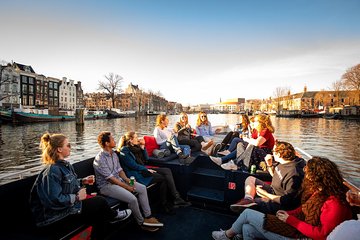 Small open boat - Two drinks included - Luxurious Canal Cruise 