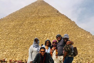 VIP Pyramids of Giza,Sphinx,sakkara,Memphis tour + camel ride 