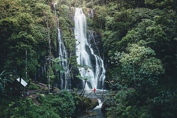 Discover An Enchanting Banyumala Twin Waterfall by Bike