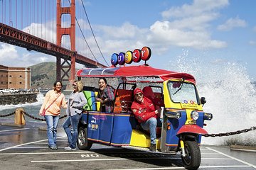 San Francisco Lucky Tuk Tuk Ultimate City Private Tour 2.5 Hours