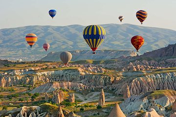 Sunrise Hot-air Balloon in Magical Cappadocia with Breakfast and Champagne