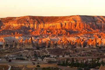 Cappadocia Private Rose Valley Sunset Watch with Bottle of Cappadocian Wine