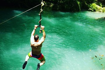 Blue Hole Waterfalls Tour from Falmouth