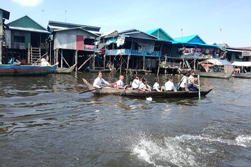 Kompong Kleang Floating Village on the Tonle Sap Lake