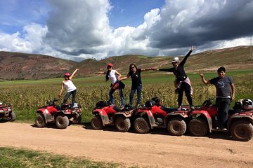 Adventure Tour in Cuatrimotos to Moray Cusco 1/2 day