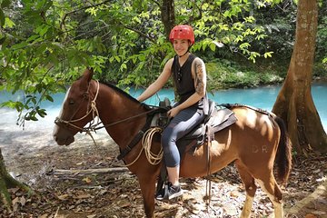 Combo Blue River Tubing-horse Back Riding & Chocolate Tour