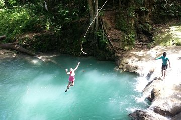 Blue Hole and Dunns River Falls from Falmouth