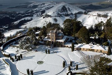Larnach Castle & Gardens Tour from Dunedin winter 