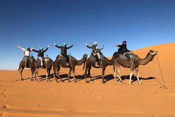 1 Night Camel Trekking Tour in Merzouga Desert Camp 