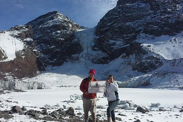 Glacier Hike 16K- El Morado Natural Monument, San Francisco Glacier Private Tour