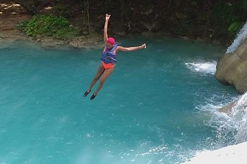 Blue Hole and Secret Falls with Luminous Lagoon(Glistening Waters) Private Tour