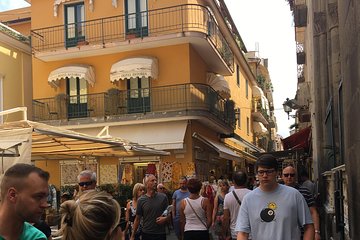 Transfer From Naples Train Station/area to Sorrento with 1 hour stop in Positano