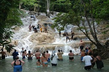 Dunns River Falls and Green Grotto Caves