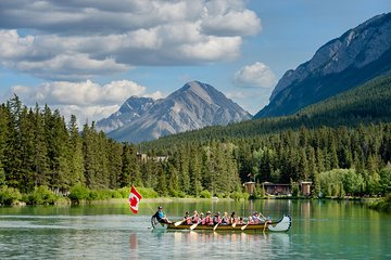 Banff National Park Big Canoe Tour