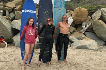 Santa Barbara Surf Lessons with yoga add on - surf and yoga