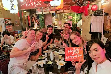 Shibuya Night Bar Hopping Walking Tour in Tokyo