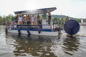 Prague Cycle Boat - The Swimming Beer Bike