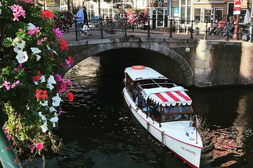 Private canal cruise on small historic boat 