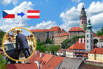 Private Transfer from Prague to Salzburg with a Stopover in Cesky Krumlov