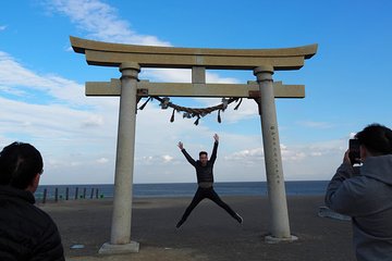 Rural Japan cycling tour to the seaside in Ichinomiya