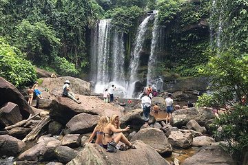 2-Days Private Tour Discovery Angkor Wat , Waterfall and Beng Mealea Temple