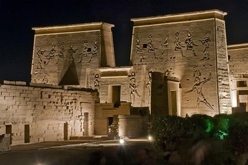 Sound & Light Show at Philae Temple From Aswan