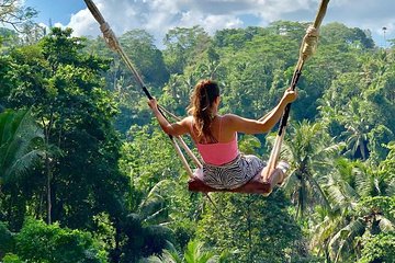 Bali Swing and Taman Beji Griya Waterfall Tour