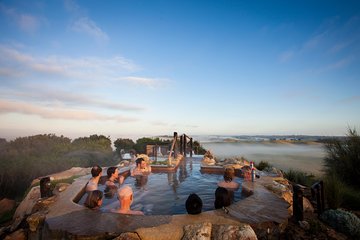 Peninsula Hot Springs and Beach Boxes Day Trip from Melbourne