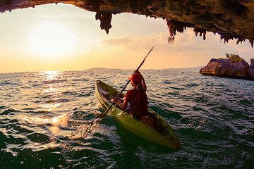 Sea Kayaking Adventure at Ao Thalane Bay from Krabi (SHA Plus)