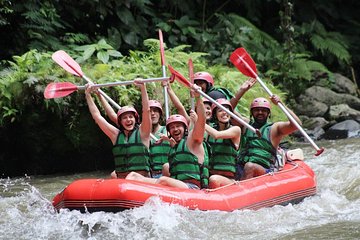 Full-Day Tour: White Water Rafting and Highlight of Ubud with All-inclusive