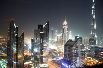 Dubai City Tour By Night With Burj Khalifa Ticket
