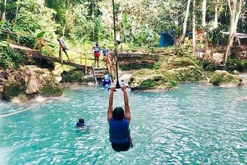 Private Tour: Blue Hole and Fern Gully Rain Forest Adventure from Negril