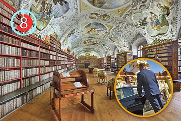 Private Full-day tour of Prague Castle and Exclusive tour of Strahov Library 