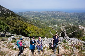 Hiking Profitis Ilias Mountain - pick up service available